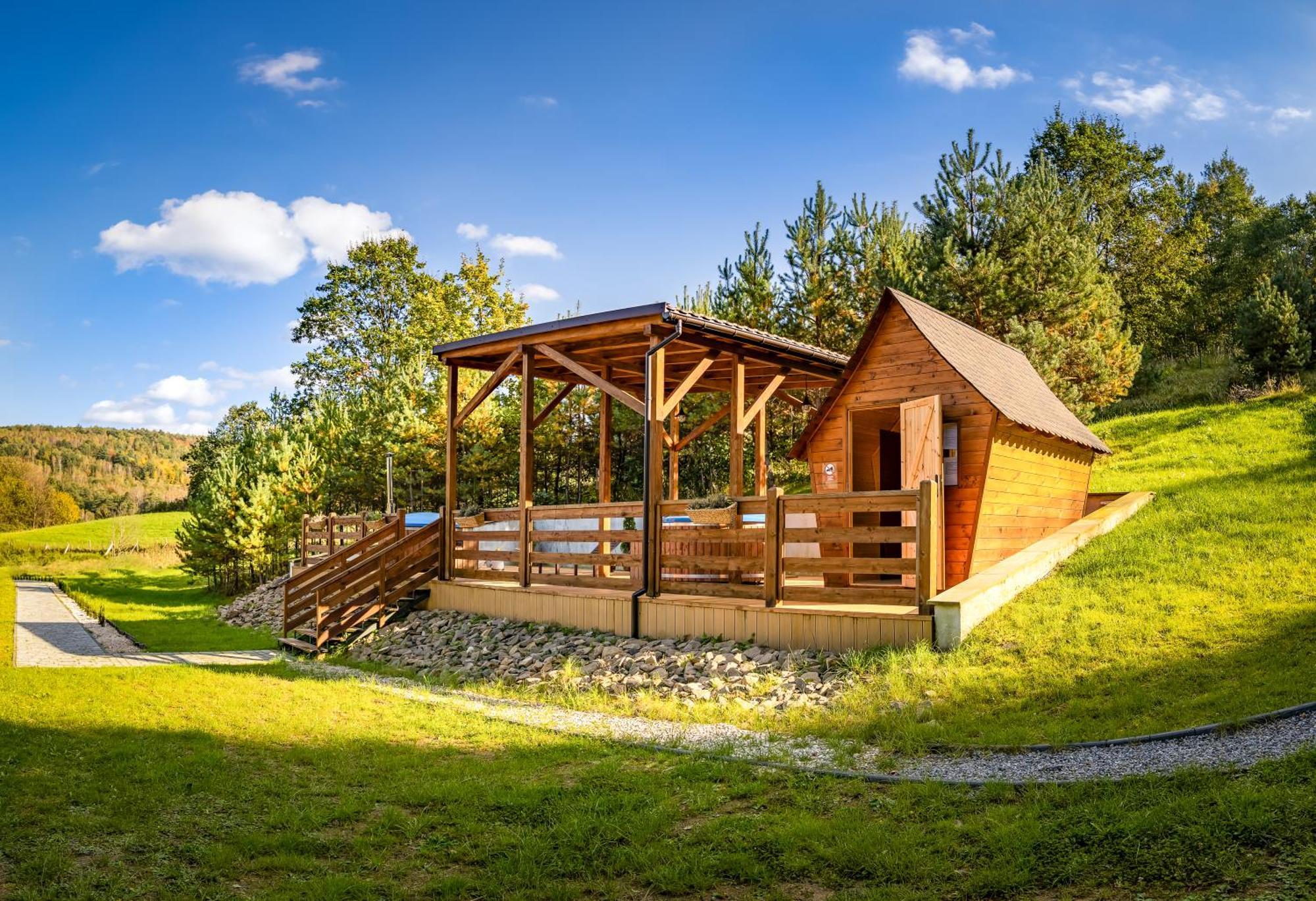 Glamping Pod Gwiazdami Pietrusza Wola Hotel Exterior photo